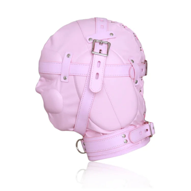 Pink Erotic Dog Head Bondage Restraint