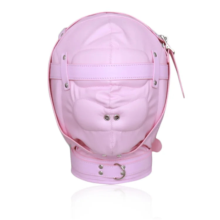 Pink Erotic Dog Head Bondage Restraint