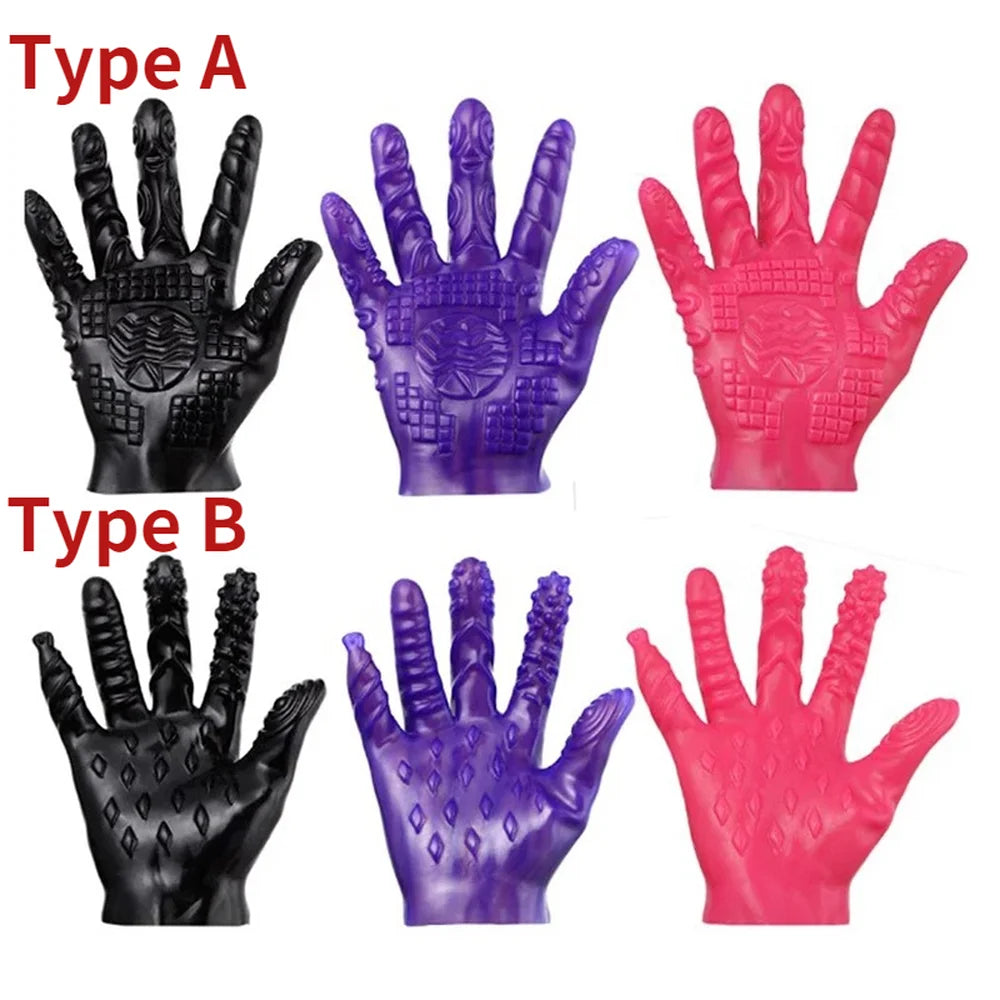 Sex Gloves Masturbation Erotic Finger