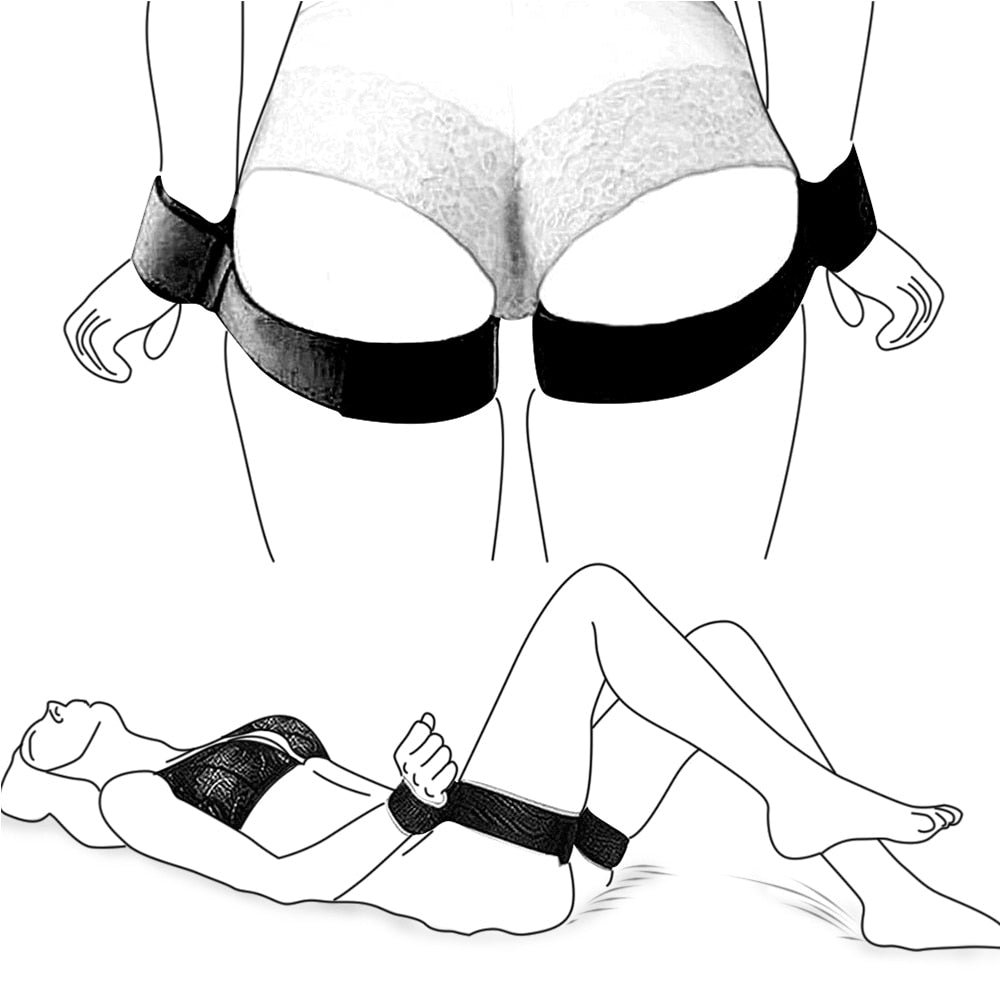 Bondage Restraints Slave Wrists & Ankle Cuffs