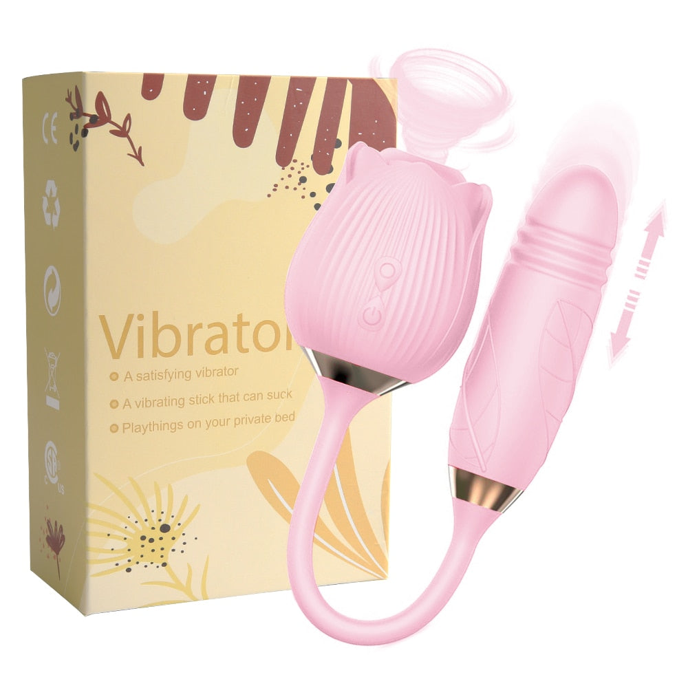 Rose Sucking Vibrator