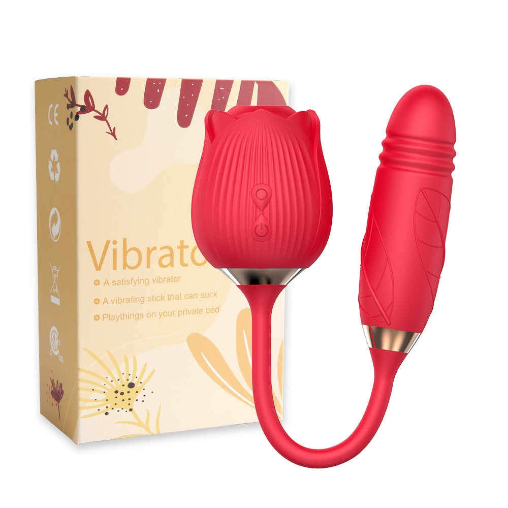 Rose Sucking Vibrator