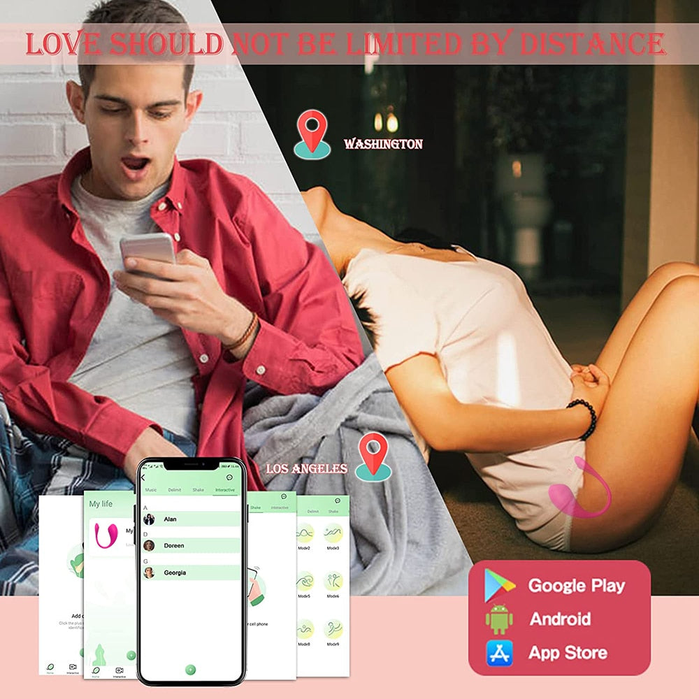 Wearable Bluetooth APP Vibrator
