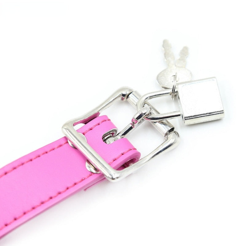 Open Mouth Gag with Locking Buckles