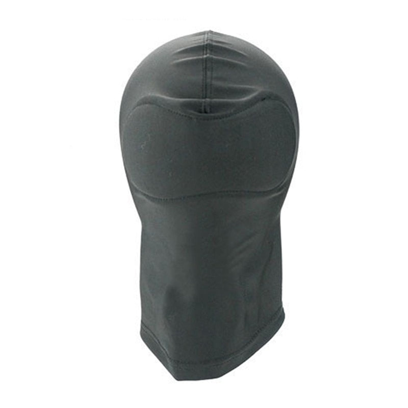 Open Mouth Hood Slave Erotic Mask Hood