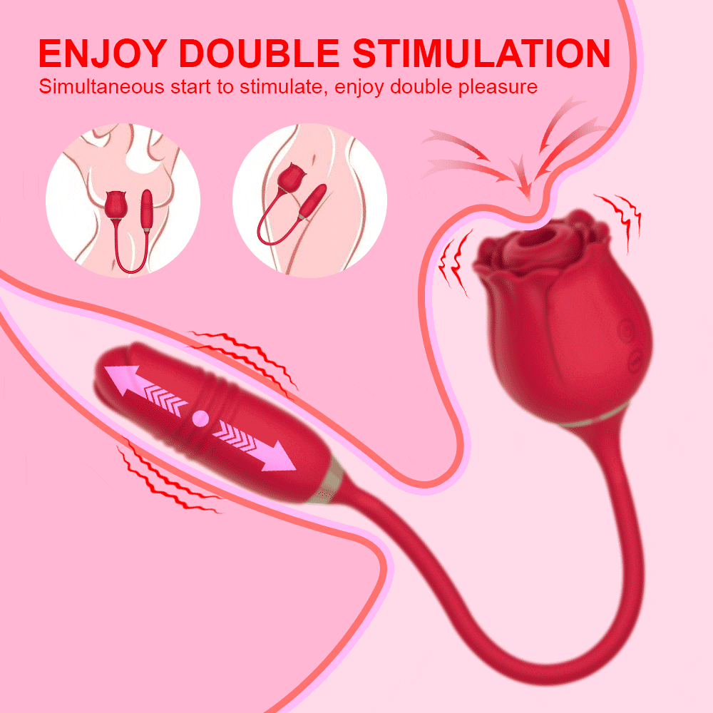Rose Sucking Vibrator