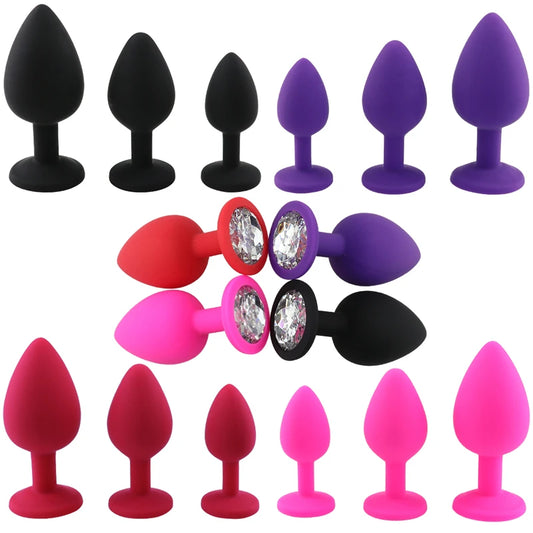 Silicone Anal Plug Butt