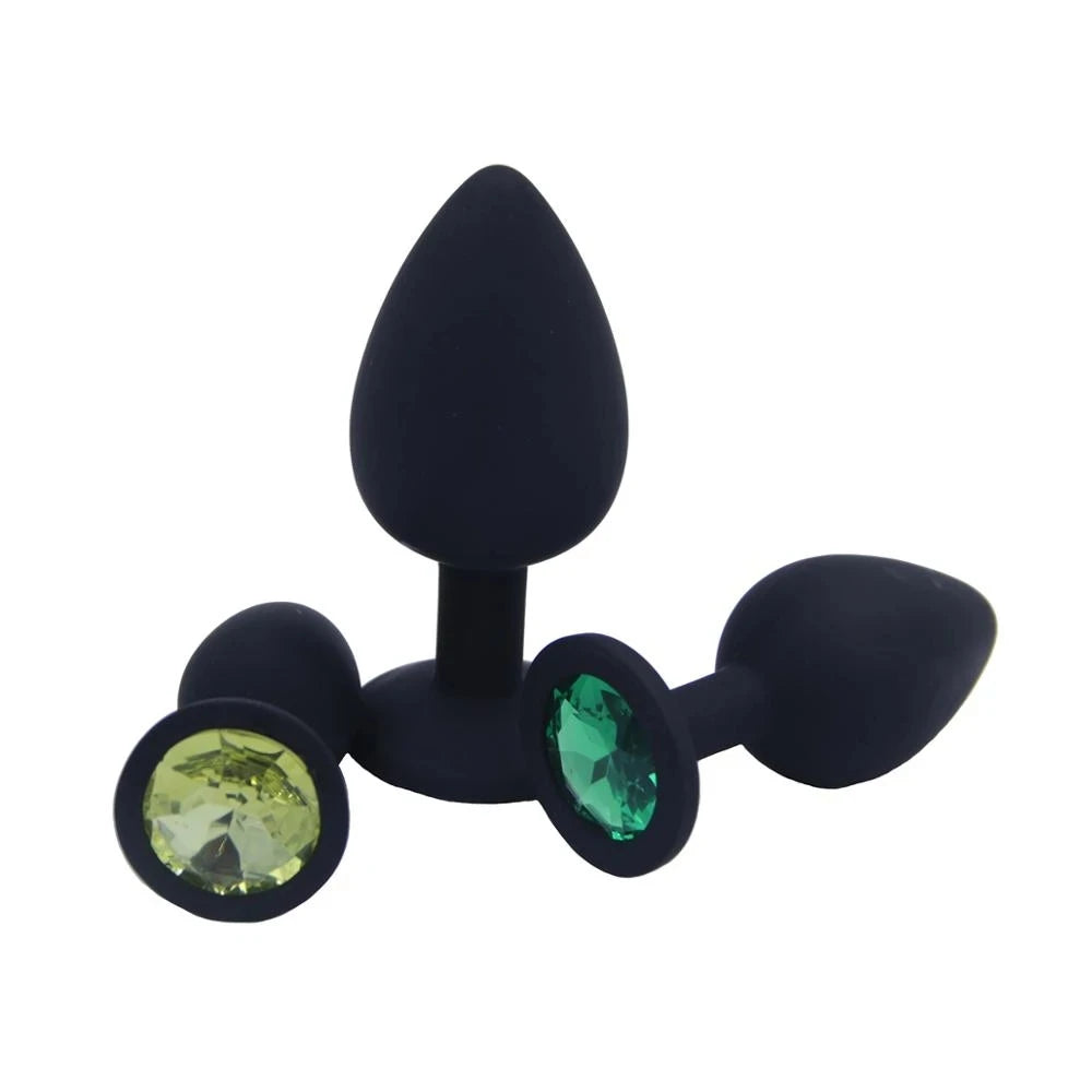 Silicone Anal Plug Butt