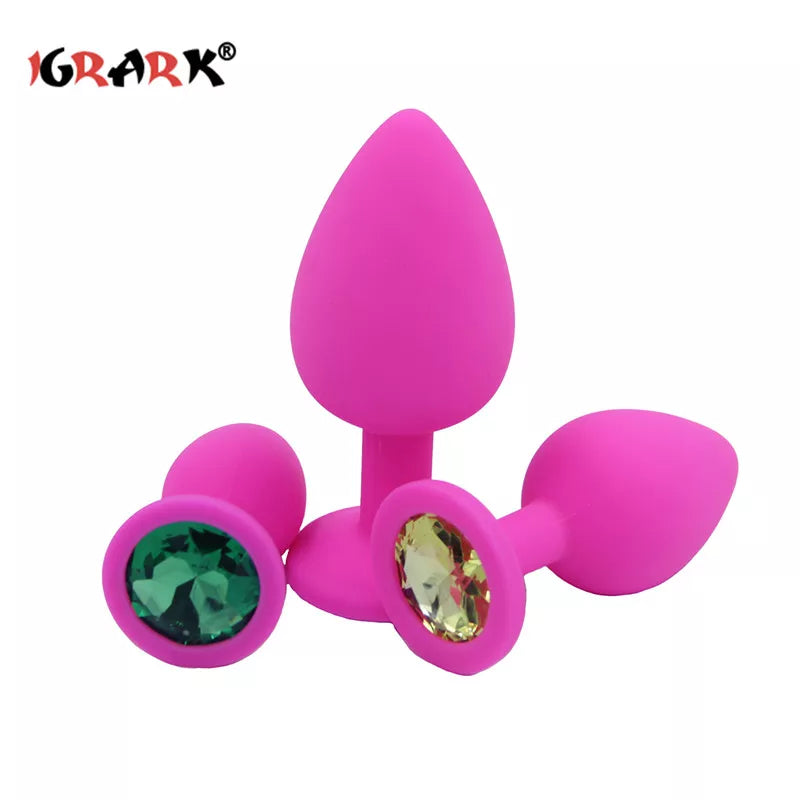 Silicone Anal Plug Butt