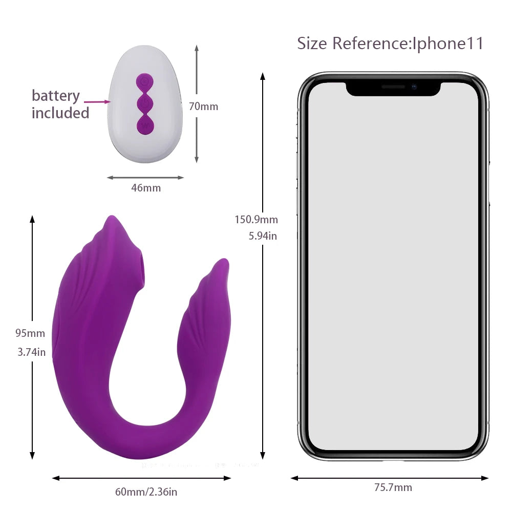 10 Modes Wearable Vibrator