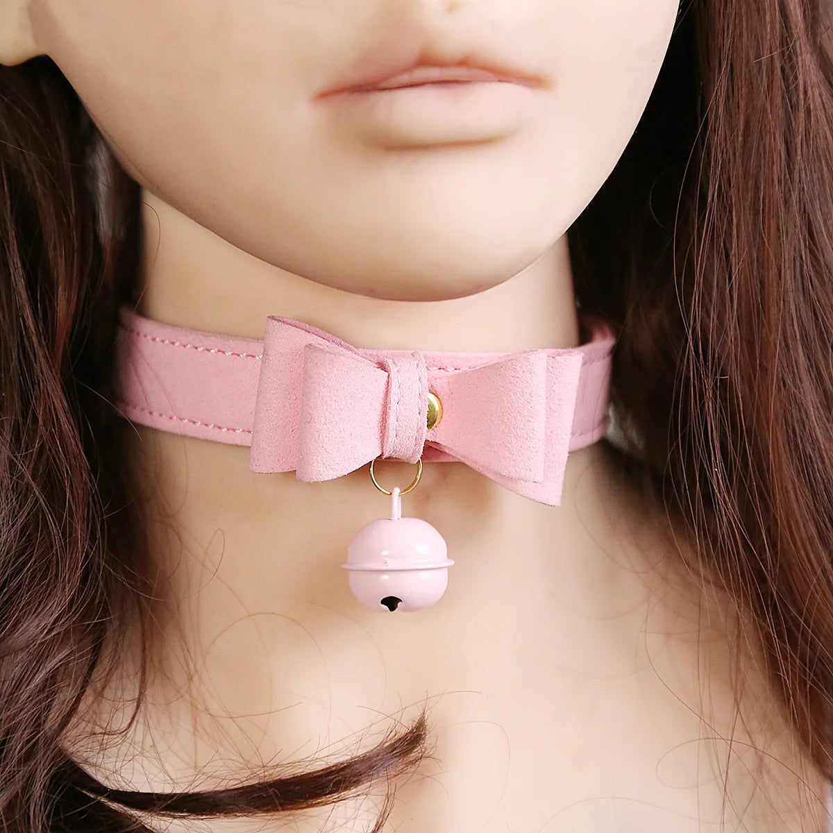 Pink Puppy Fetish Hood, Collar and Leash