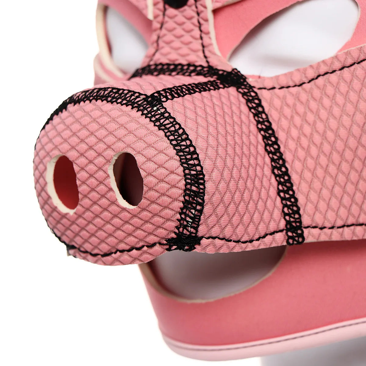 Pink Pig Hood Mask