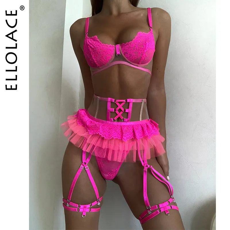 Rave & Ruffle Lingerie Set