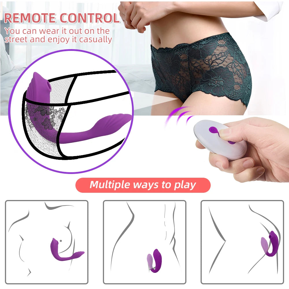 10 Modes Wearable Vibrator