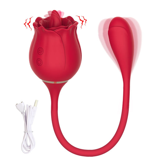 Rose Sucking Vibrator
