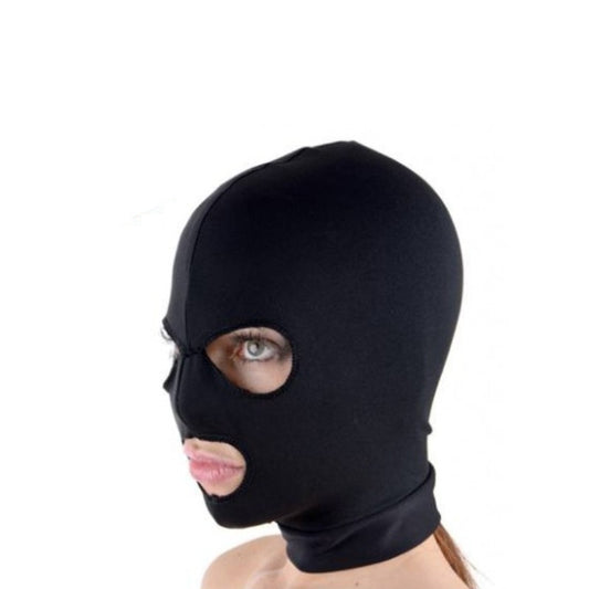 Open Mouth Hood  Slave Erotic Mask Hood