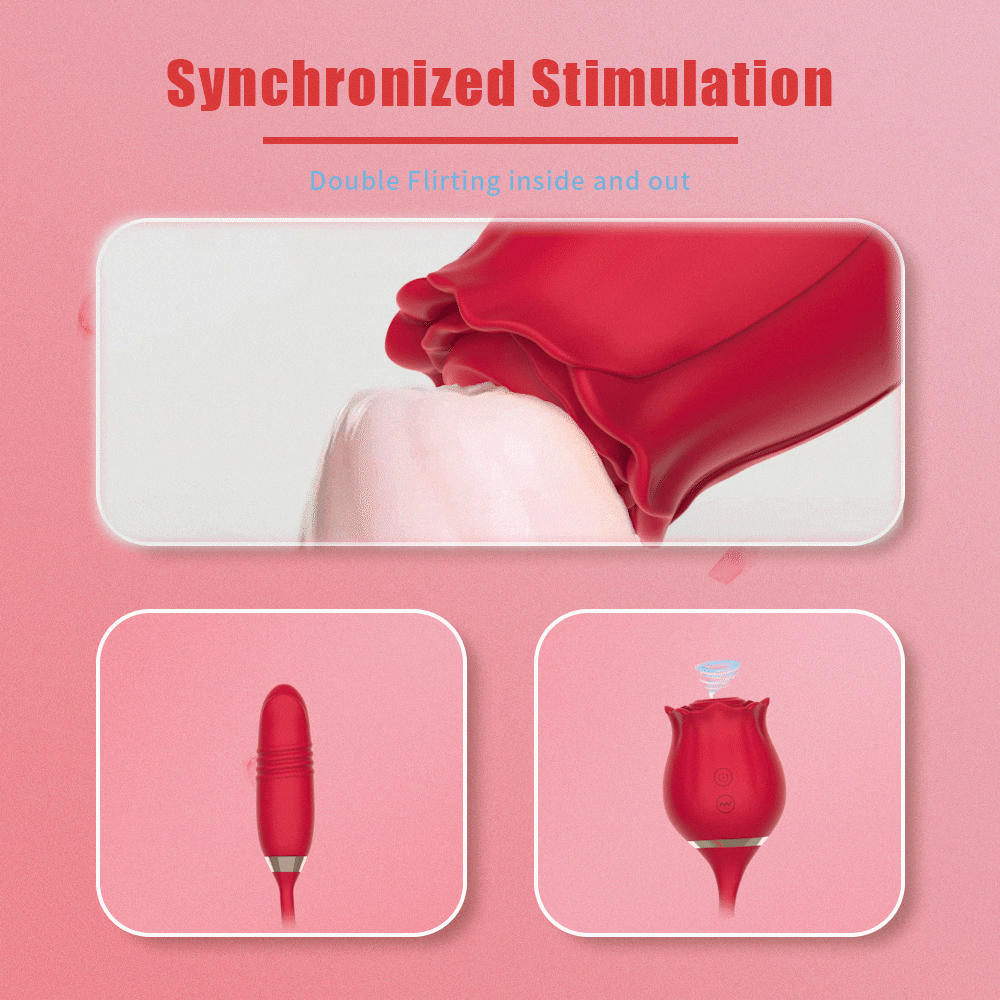Rose Sucking Vibrator